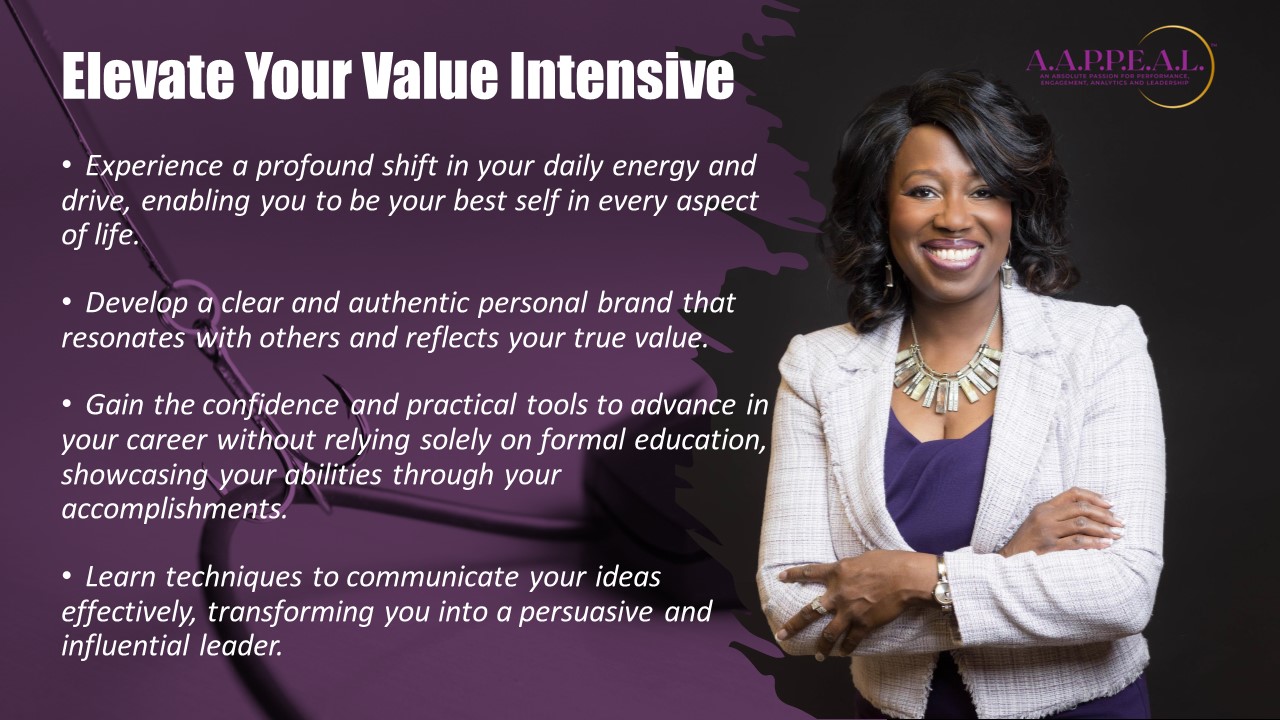 Are you ready to elevate your value?